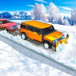 Play Snow Plow Jeep Simulator now!